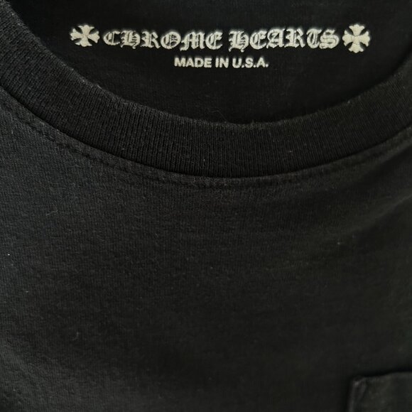 Chrome Hearts Matty Boy Black Stay Fast T-Shirt - Picture 3 of 7